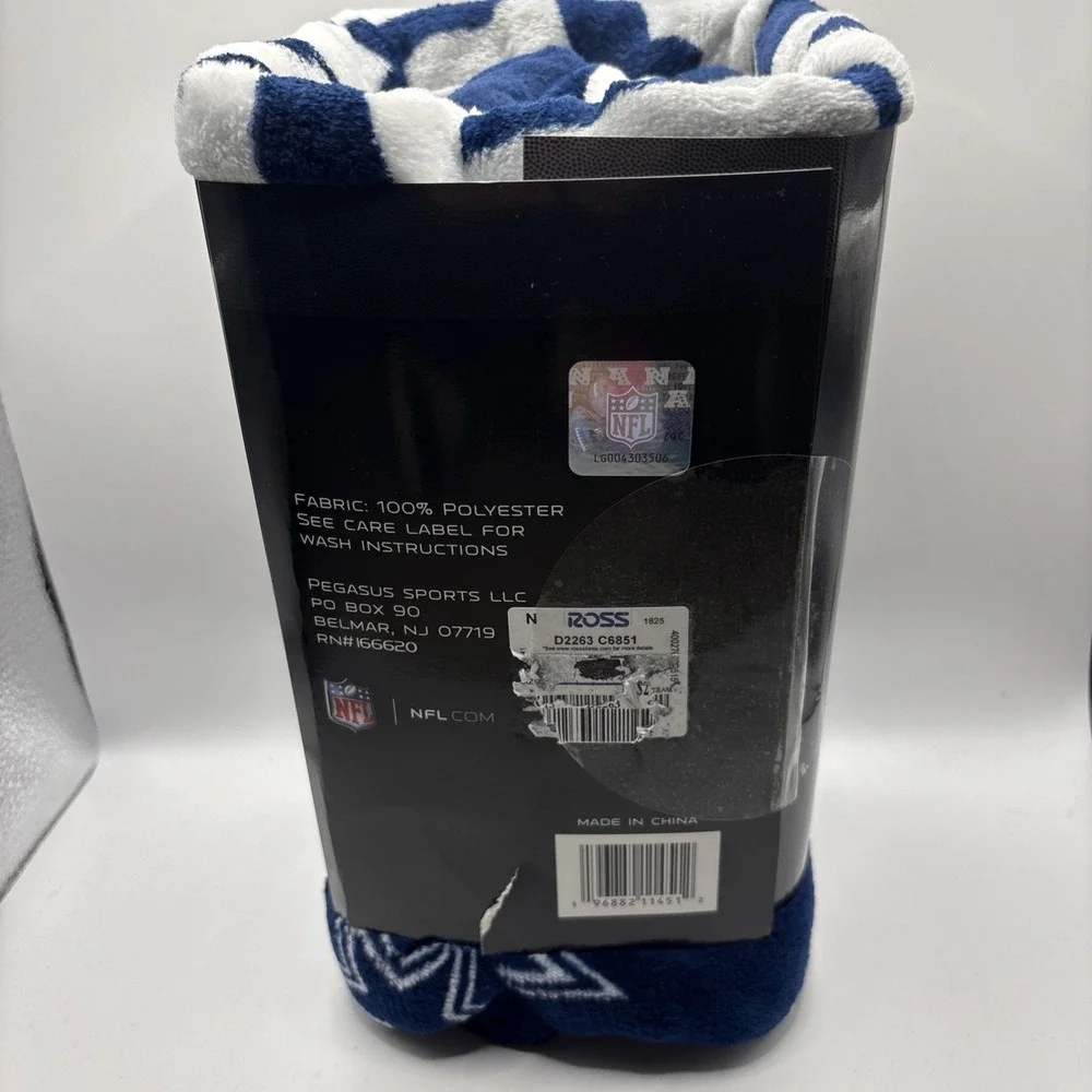 Dallas Cowboys NFL Oversized Super Plush Soft Fleece Blanket‎ 50
